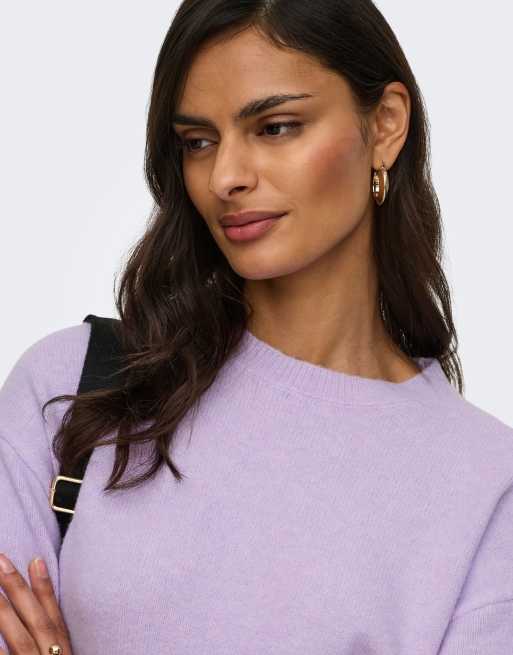 JDY pull en maille lilas pastel, 5 de 7
