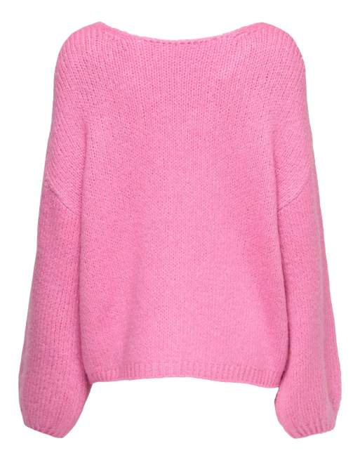 JDY Pull en maille rose vif, 7 de 7