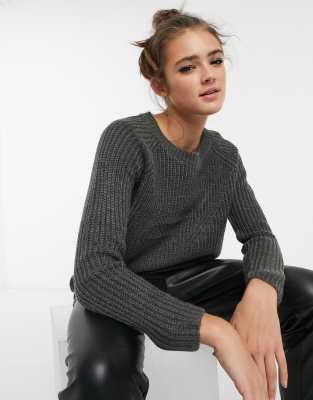 dark gray sweater