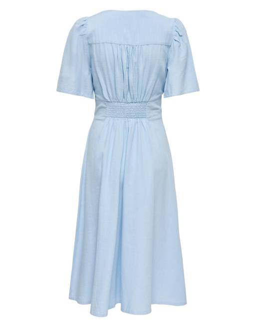 JDY robe bleu chambray, 7 de 7