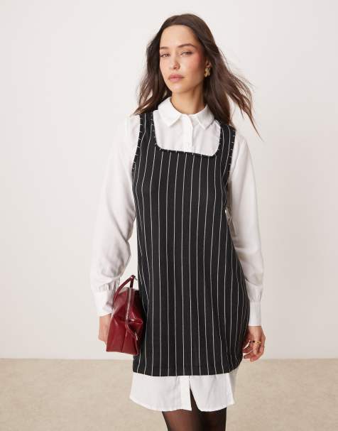 JDY - Robe courte 2-en-1 - Blanc - view 1