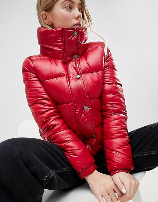 JDY Roona Quilted High Neck Jacket