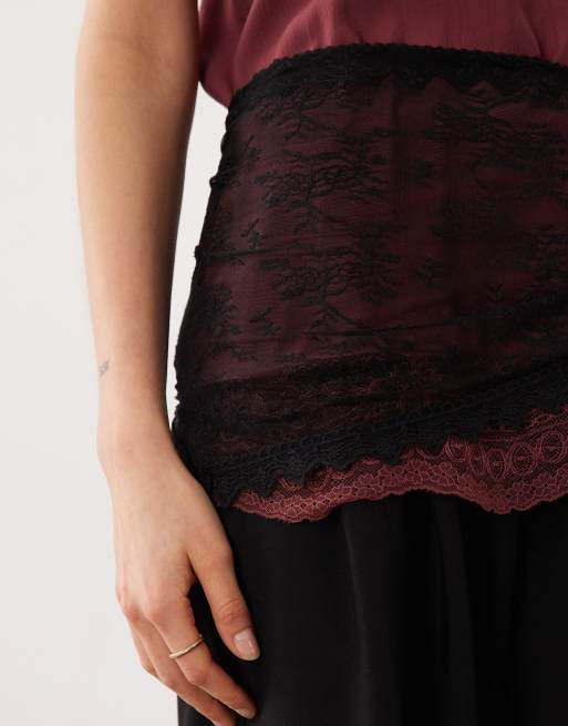 JDY – Schaltuch aus Spitze in Schwarz für verschiedenen Anwendungen, 2 von 3