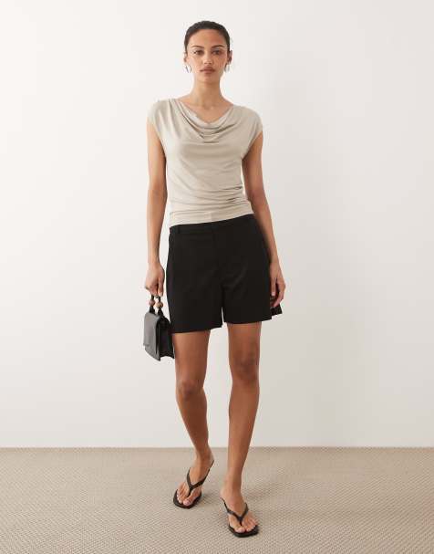 JDY - Short ajusté - Noir - view 1