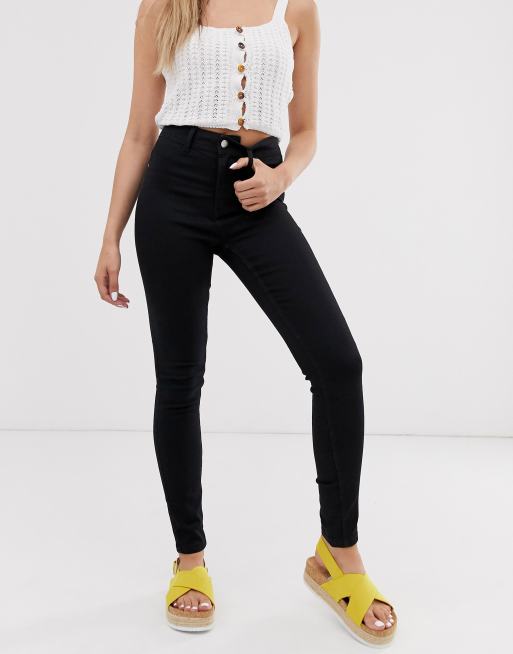 Asos black jeggings hotsell