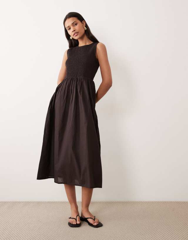 smock bridesmaid dresses JDY - Midi Dress - Women - Cotton - S Womens dresses