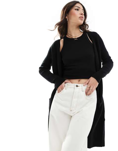 JDY - Sort longline-cardigan - view 1