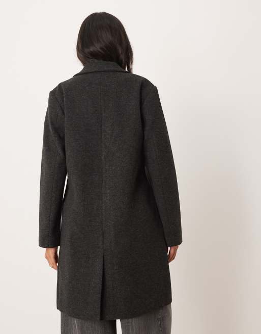 JDY - Sort longline-frakke, 4 af 4