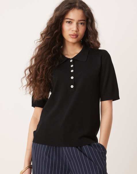 JDY - Sort polo - view 1