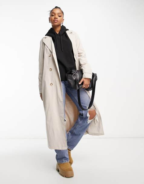 JDY – Stengrå trenchcoat i oversize-modell - view 1