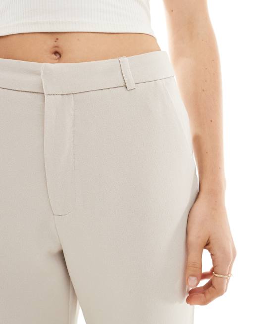 JDY straight leg pants in stone, 4 of 5