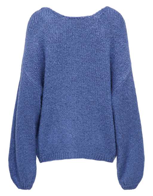JDY Strickpullover in gebleichtem Denim, 7 von 7