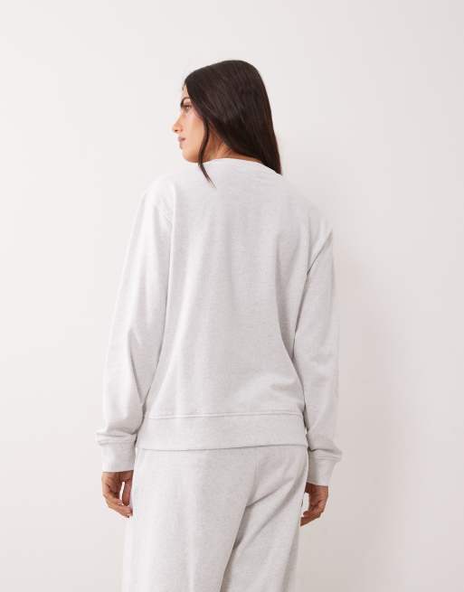 JDY sweatshirt-set i ljusgrått, 4 av 4