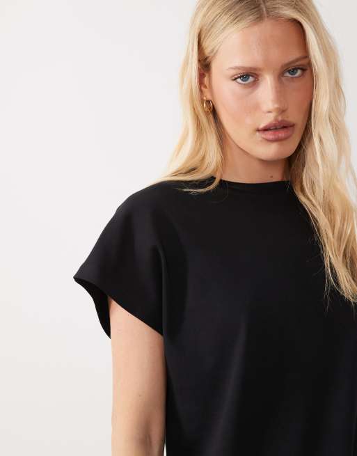 JDY - T-shirt d'ensemble oversize - Noir, 3 de 4