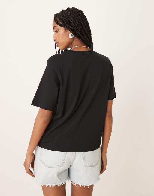JDY T-shirt in black, 4 of 4
