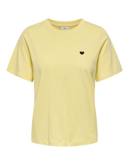 JDY T-shirt in double cream, 6 of 7