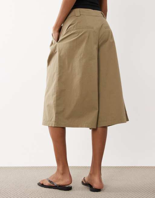 JDY tailored bermuda shorts in light khaki, 5 of 5