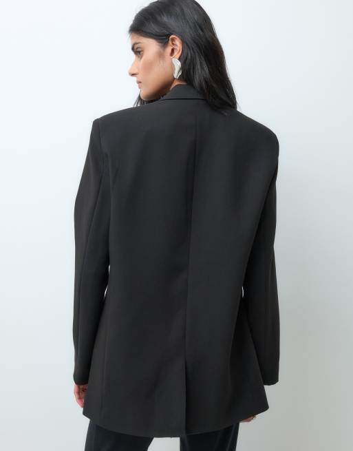 JDY tailored blazer set in black, 5 of 5