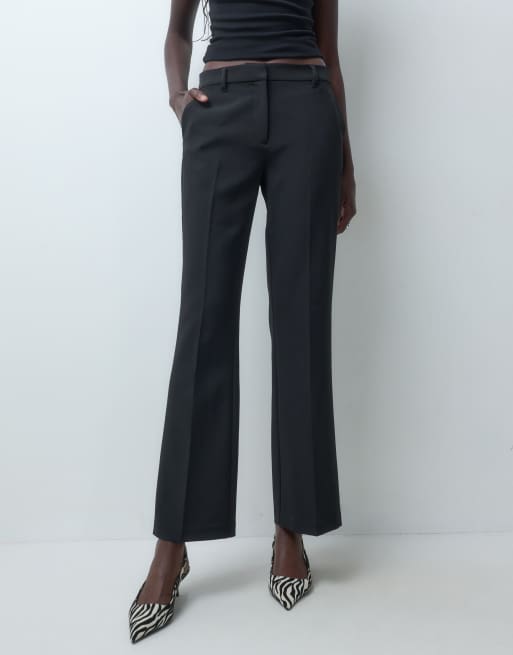 JDY tailored bootcut trousers co-ord in black, 5 of 5