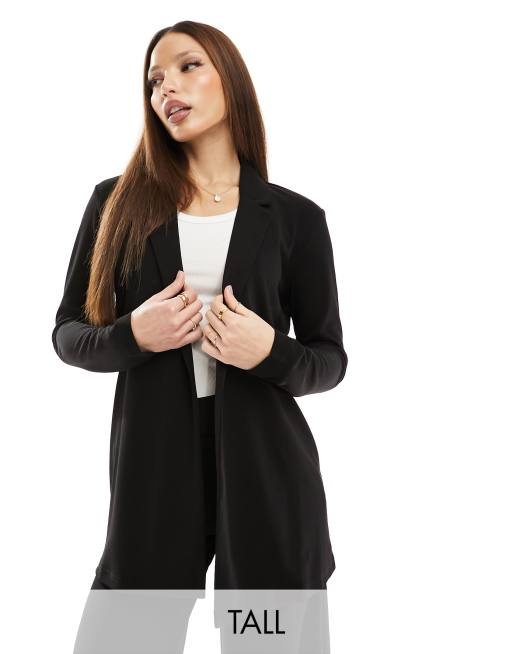 JDY Tall blazer in black (part of a set)