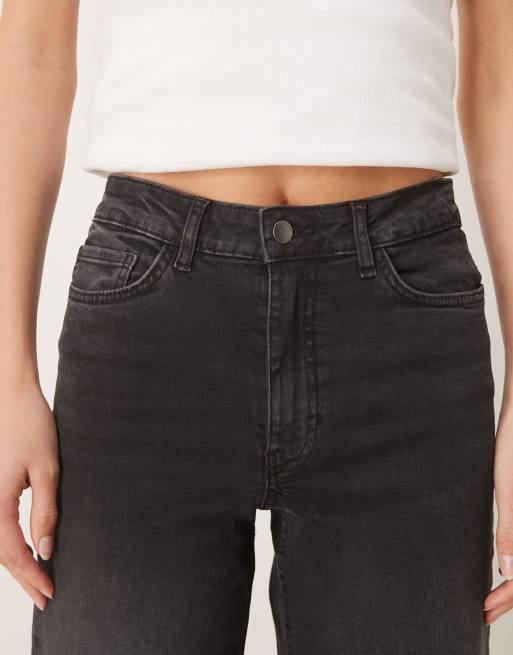 JDY Tall - Felina - Jean ample à taille haute - Noir , 5 de 5
