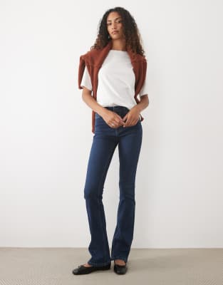 Jdy Tall High Waist Bootcut Jeans In Blue