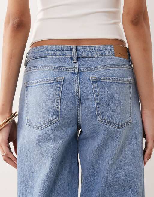 JDY Tall - Katie - Lyseblå jeans med lav talje og lige ben, 4 af 5