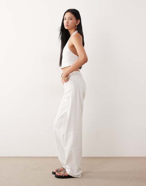 JDY Tall – Katie – Vita jeans med raka ben och låg midja, 3 av 5