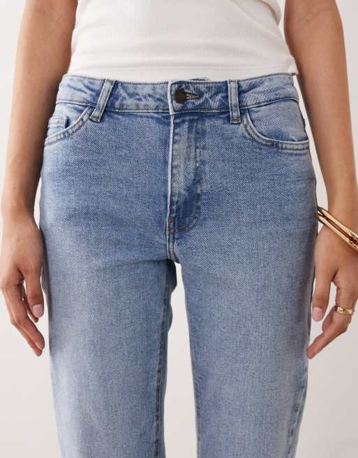 JDY Tall – Lullu – Ljusblå jeans med raka ben och hög midja, 5 av 5
