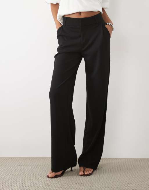 JDY Tall pantalon de costume large noir, 3 de 5