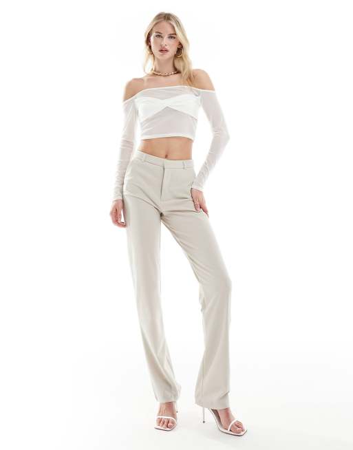 JDY Tall - Pantalon droit - Taupe, 5 de 5