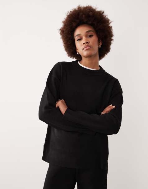 JDY Tall – Strickpullover in Schwarz, Kombiteil - view 1