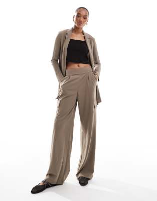 JDY Tall tailored co ord in brown  ASOS Sale