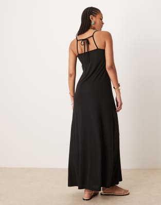 Jdy Tall Tie Back Maxi Dress