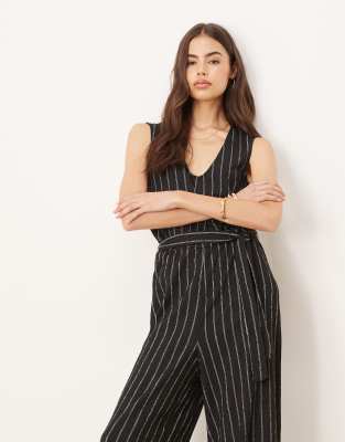 Jdy Tall Tie Waist Jumpsuit