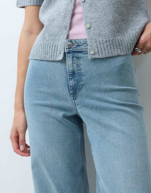 JDY Tall Vanessa wide leg jeans in light blue, 5 of 5