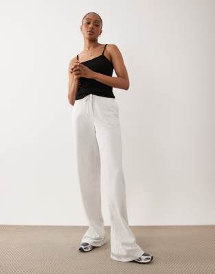 Jdy Tall Wide Leg Sweatpants In Gray