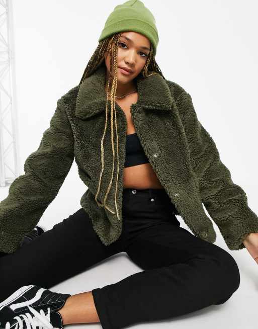 Asos shop teddy jacke