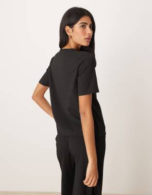 Jdy Texture Top In Black