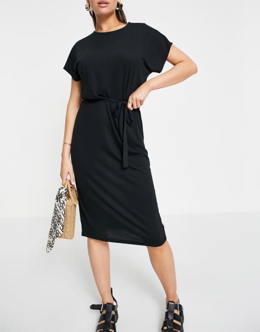 sachin and babi light blue dress Casual Jersey Midi Dress