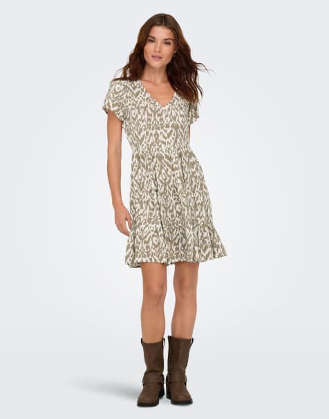 JDY - Vestito in terracotta - view 1