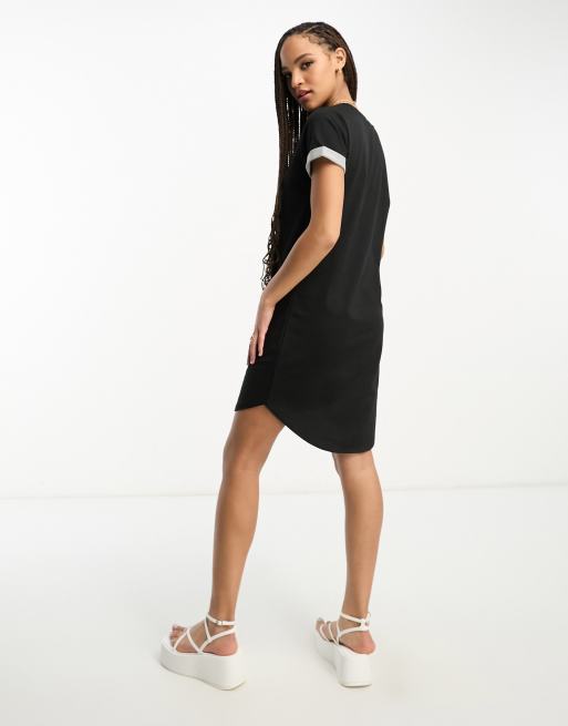 JDY - Vestito T-shirt corto nero, 2 di 4