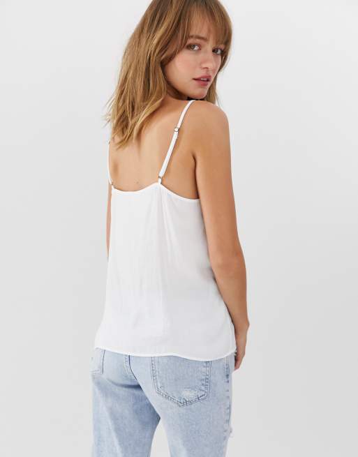 JDY – Vitt topp med spets och smala axelband, 2 av 4