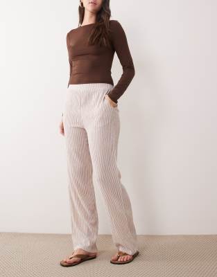 Jdy Wide Leg Pants In Brown