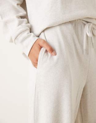 Jdy Wide Leg Sweatpants In Neutral