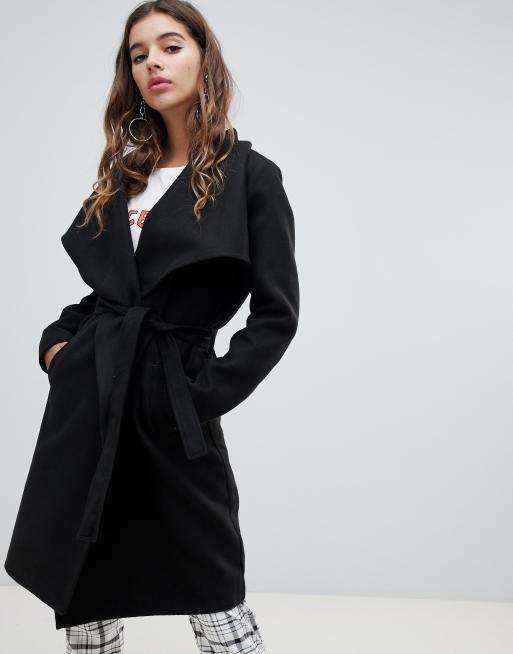 Asos hot sale wrap coat