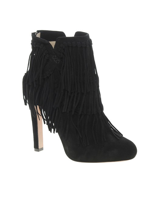 Jean Michel Cazabat Pepe Suede Fringed Boot