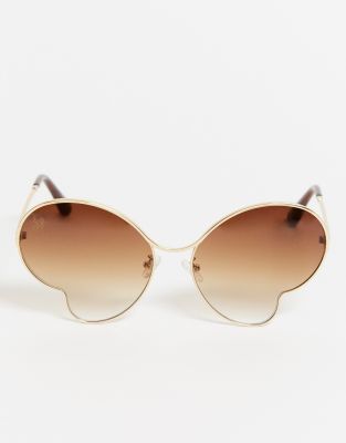 butterfly shaped sunglasses
