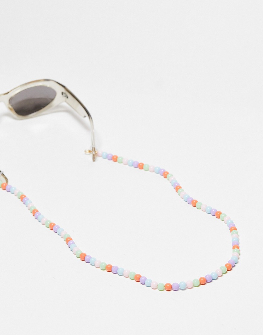 candy bead sunglasses chain in multi