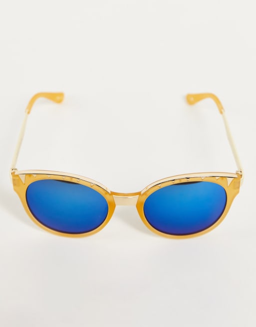 Jeepers Peepers - Cat eye-solbriller med spejlglas, 2 af 4